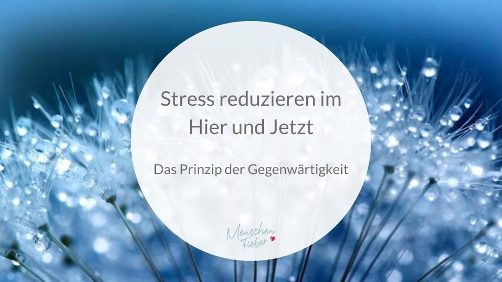 Stress reduzieren im Hier und Jetzt: Das Prinzip der Gegenwärtigkeit