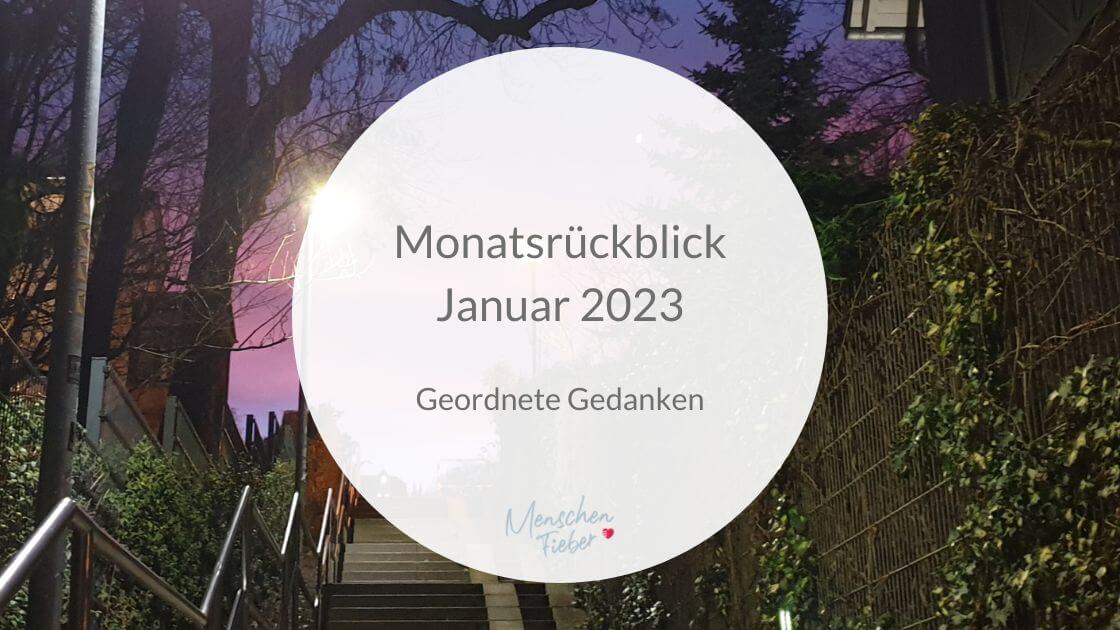 Monatsrückblick Januar 2023: Geordnete Gedanken