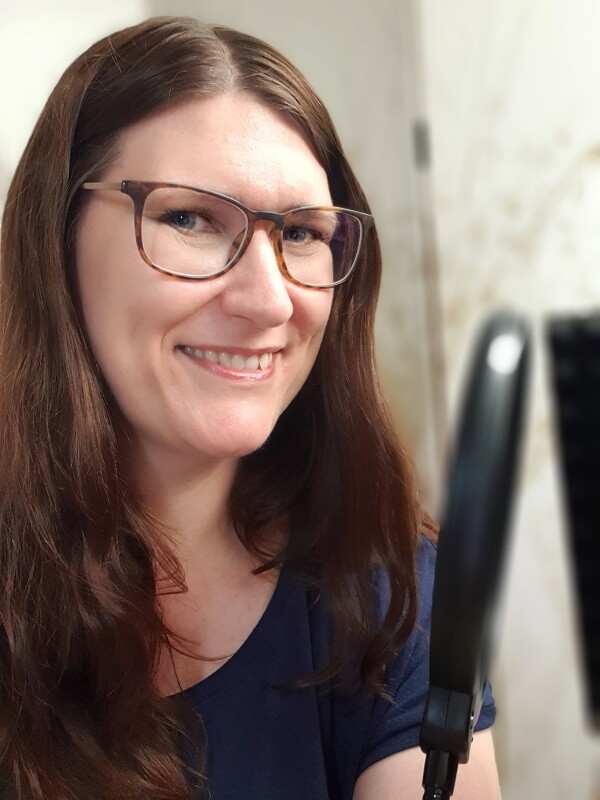 Anett in ihrer Coaching-Ecke
